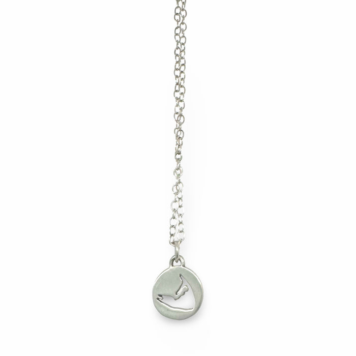Nantucket Brant Point Necklace in Silver