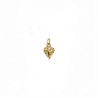 Teeny Tiny Essie Heart Necklace in gold Plate