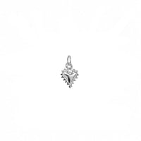 Teeny Tiny Essie Heart Charm in Silver