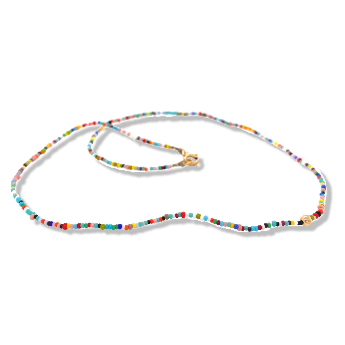 MULTI COLOR BEADED CHOKER
