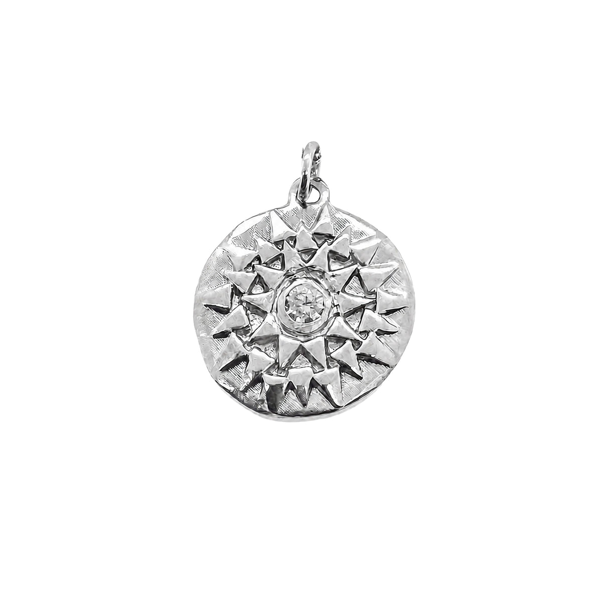 Kha Sun Print Charm In Silver
