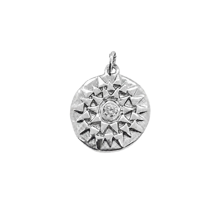 Kha Sun Print Charm In Silver