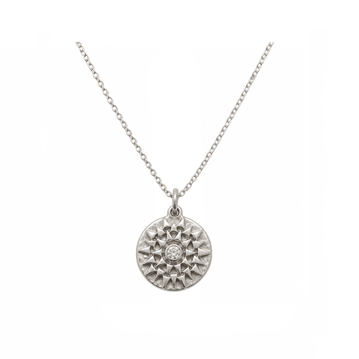 Kha Necklace in Silver