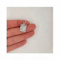 Star Spark Necklace In Silver
