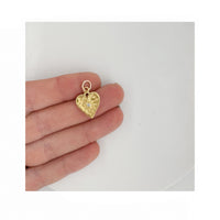 Portia Heart Necklace In Gold Plate