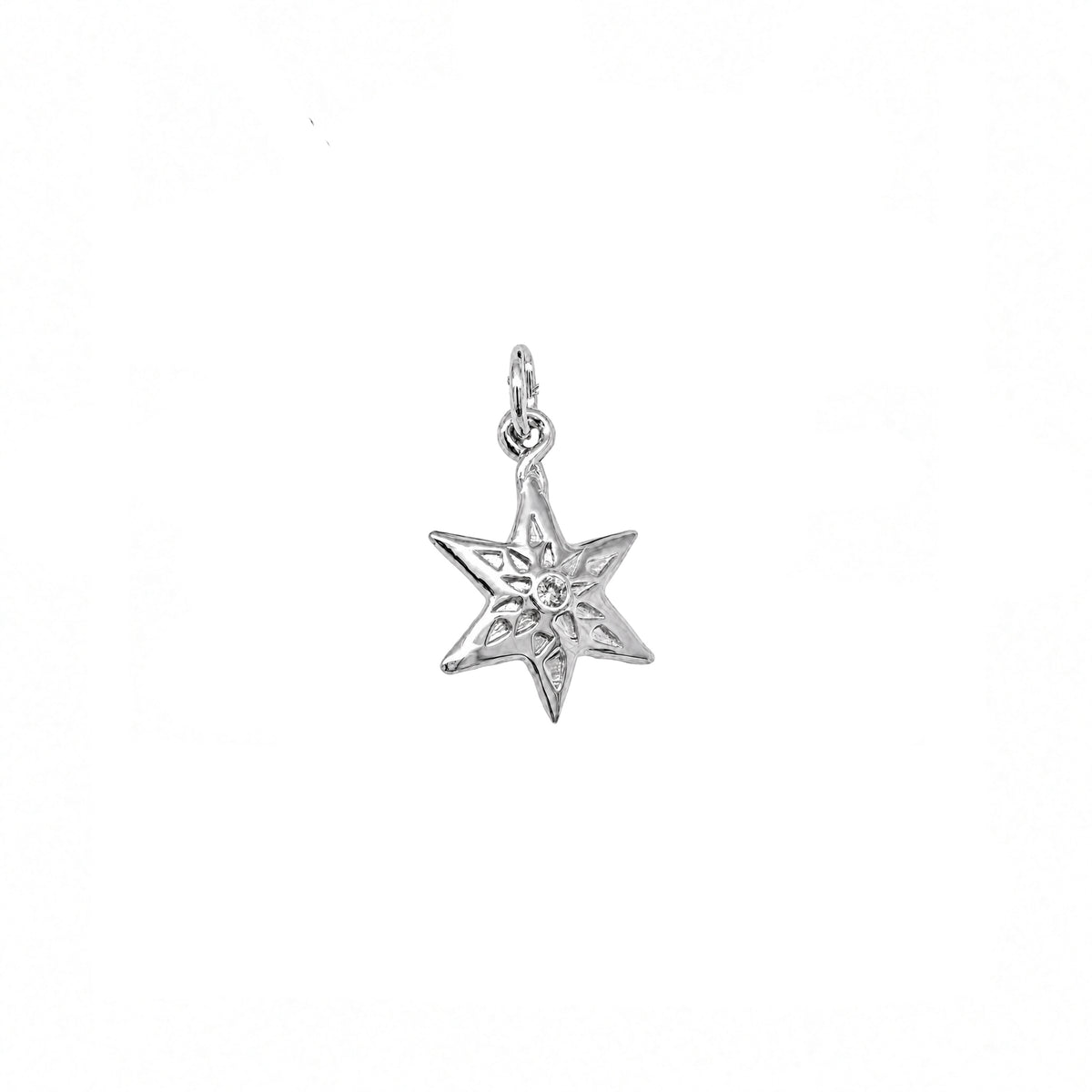 Tilda Star Charm In Silver
