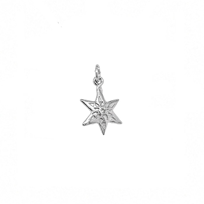 Tilda Star Charm In Silver