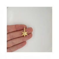 Tilda Star Necklace In Gold Plate