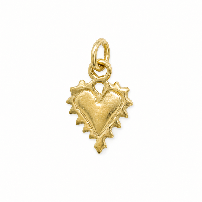 ESSIE HEART GOLD CHARM
