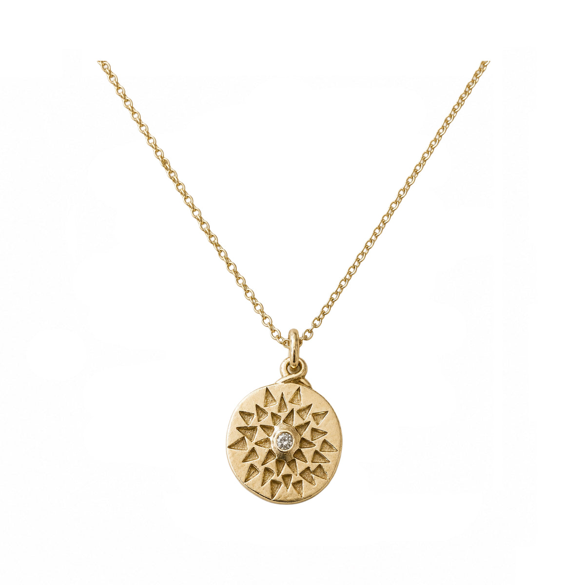 Ettie Necklace in Gold Plate