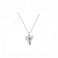 Nantucket Shark tooth Necklace in Silver