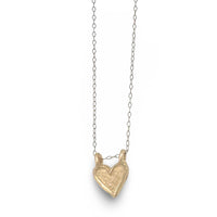 14K GOLD MINI HEART NECKLACE