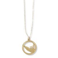 NANTUCKET CISCO SURF NECKLACE IN 14K GOLD