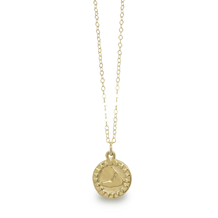 Small Nantucket Sunshine Necklace in Gold - 14mm