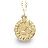 Small Nantucket Sunshine Necklace in Gold - 14mm