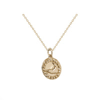 Small Nantucket Sunshine Necklace in Gold Plate