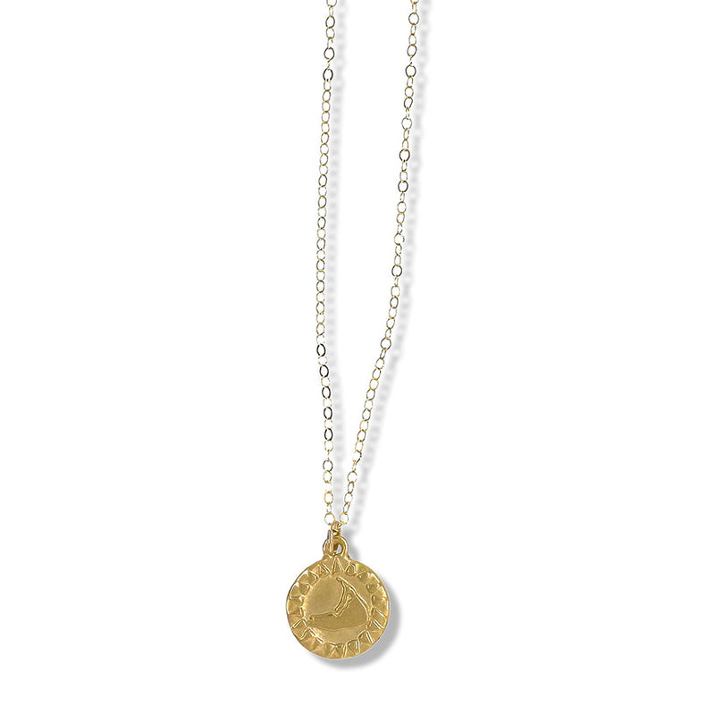 SMALL NANTUCKET SUNSHINE NECKLACE IN GOLD