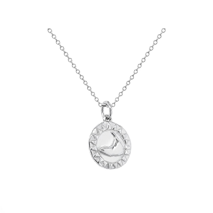 Small Nantucket Sunshine Necklace in Silver