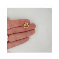 Nantucket Brant Point 14k Gold Charm - 10mm