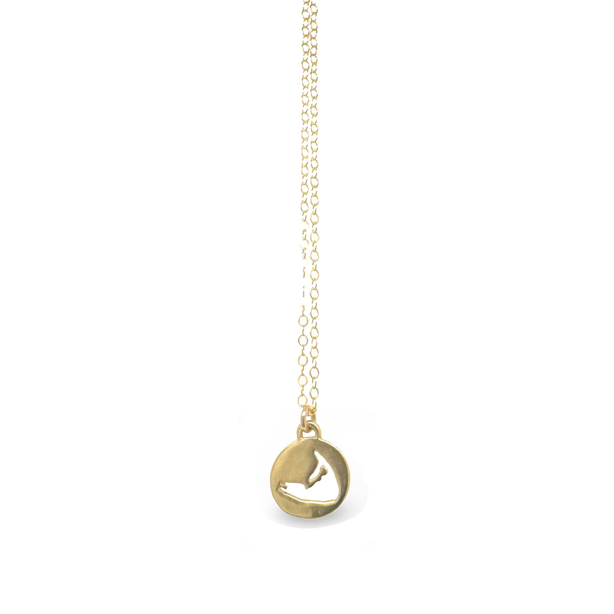 Nantucket Brant Point Necklace - Gold Plate - 11mm