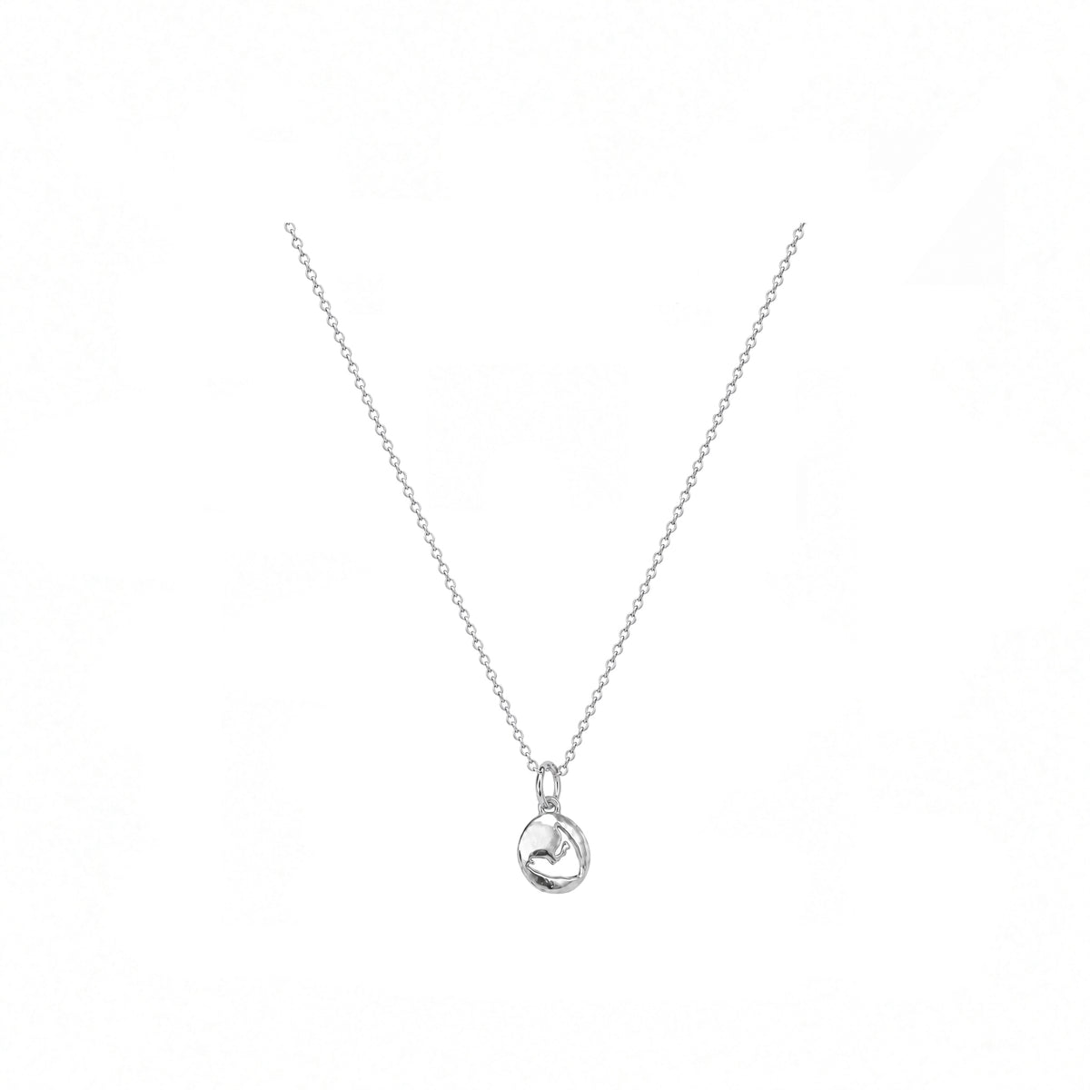 Nantucket Brant Point Necklace in Silver