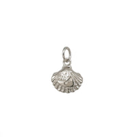 Nantucket Shell Charm in Silver