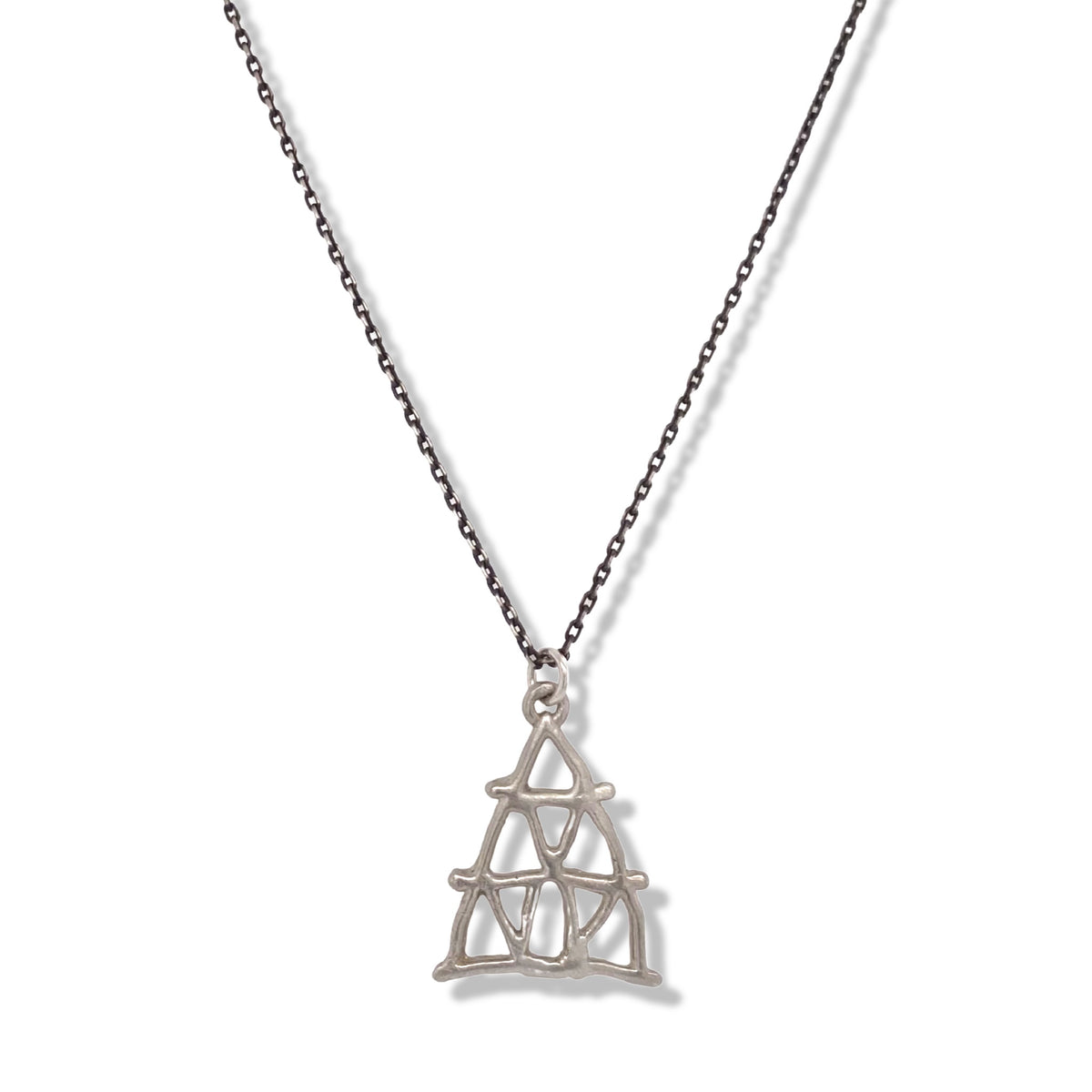 Aria Doodle Necklace in Silver | KSD Jewelry