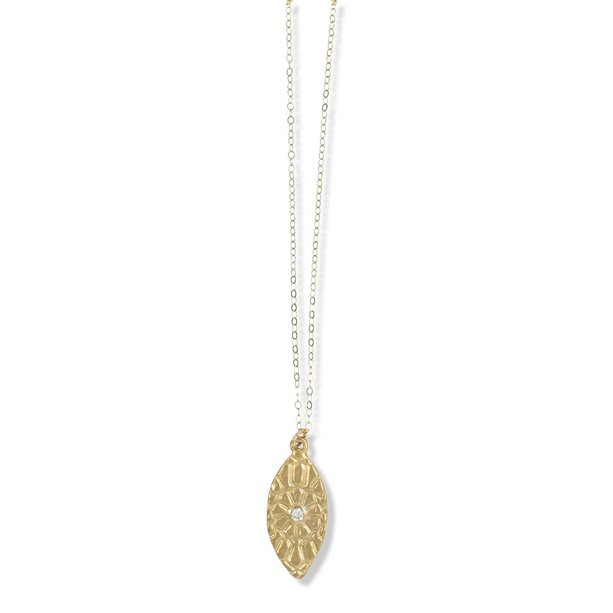 Aziza Necklace in Gold By Keely Smith Jewelry Designs