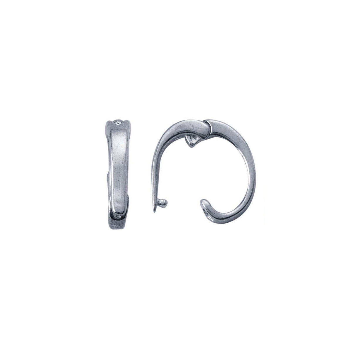 Universal Jewelry Clip Bail in Silver or Gold