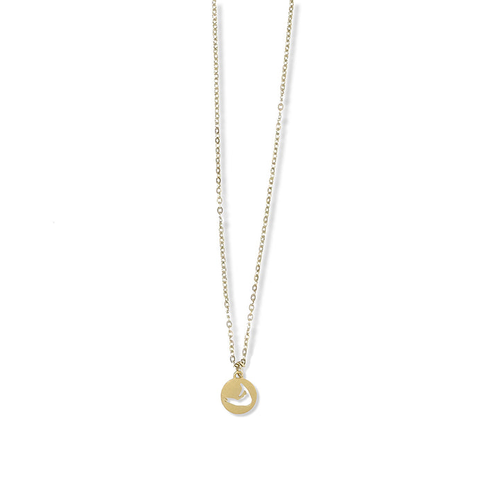 BRANT POINT NECKLACE IN GOLD - SMALL
