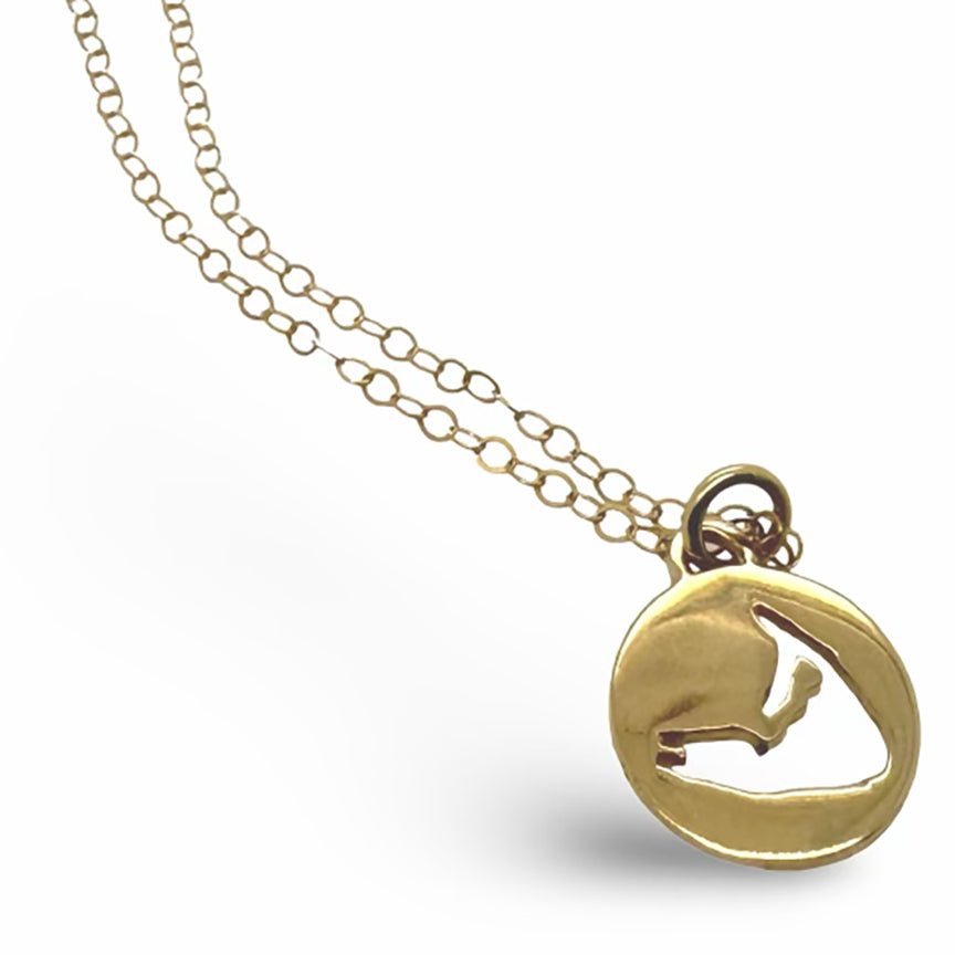 14K GOLD BRANT POINT NANTUCKET NECKLACE