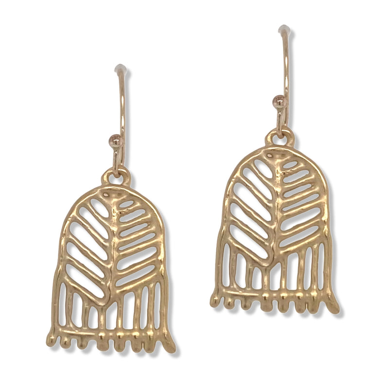 Dalia Earrings in Gold | Keely Smith Jewelry Designs