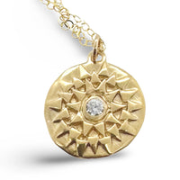Kha  Necklace in Gold Plate