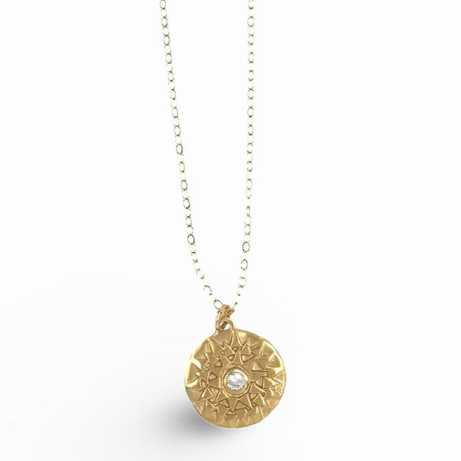 KHA NECKLACE IN 14KY GOLD