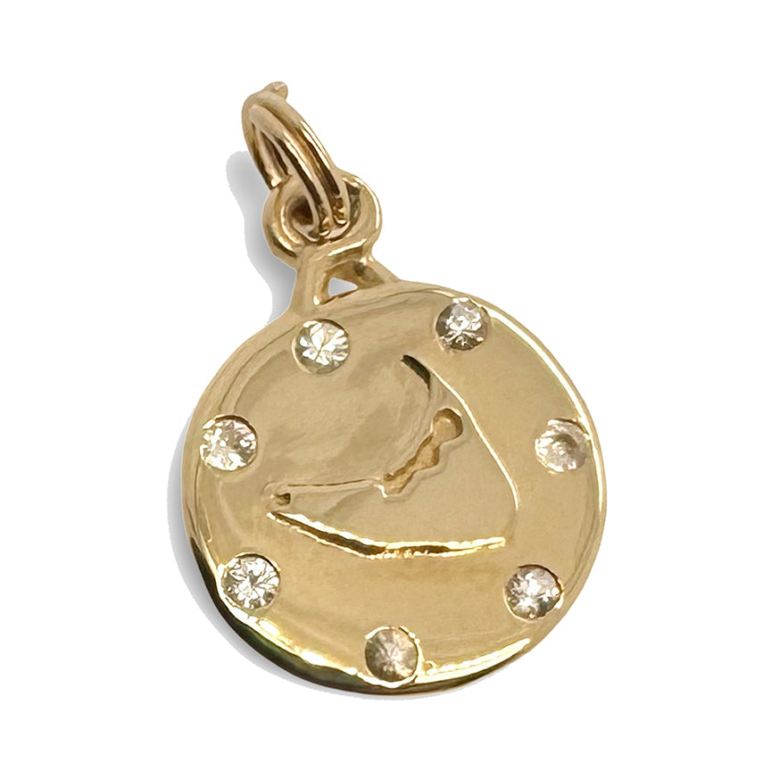 14k GOLD NANTUCKET POLPIS CHARM