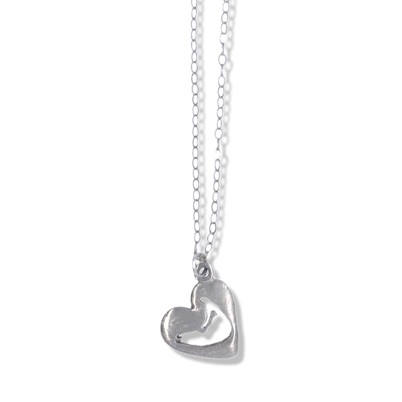 EEL POINT NANTUCKET NECKLACE IN SILVER ©