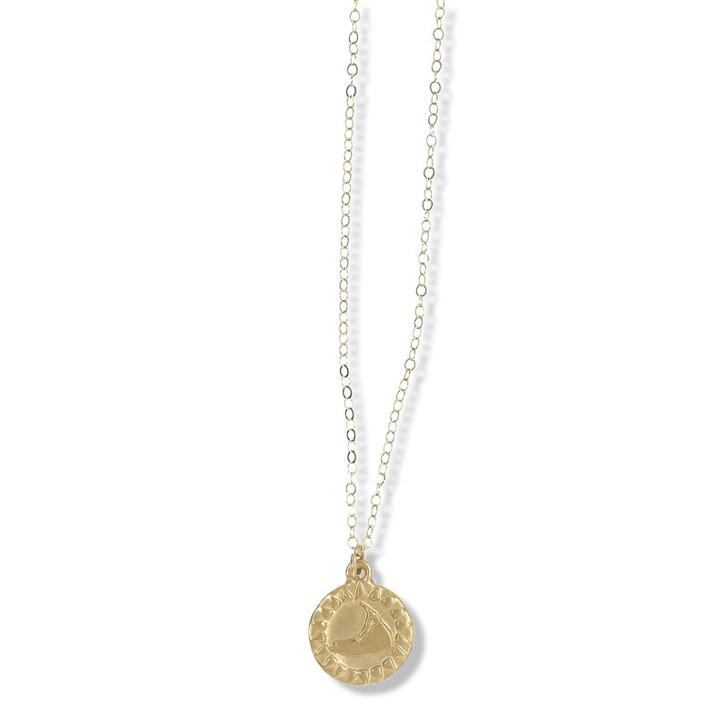 SMALL NANTUCKET SUNSHINE NECKLACE IN GOLD