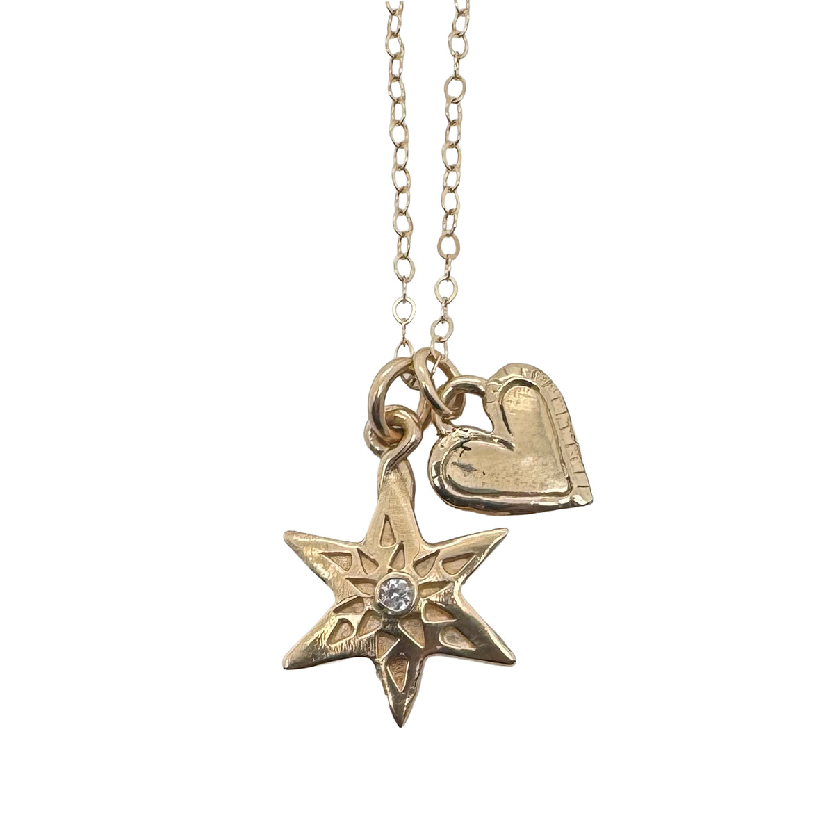 Star and Heart Necklace - Custom