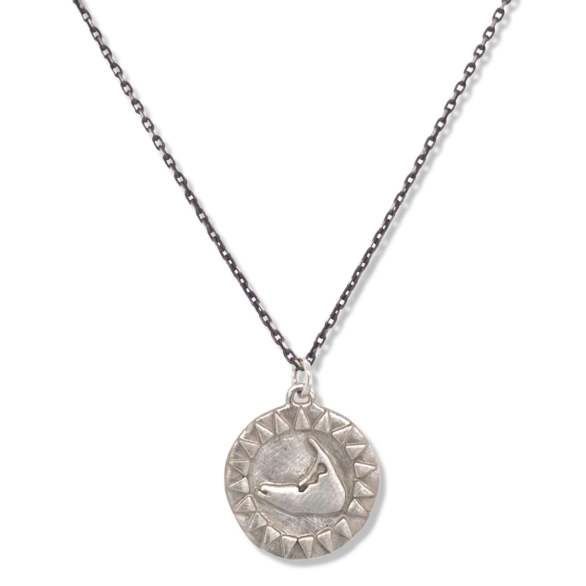 Sunshine Nantucket Necklace in Silver | KSD Jewelry