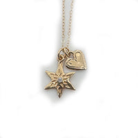 Star and Heart Necklace - Custom