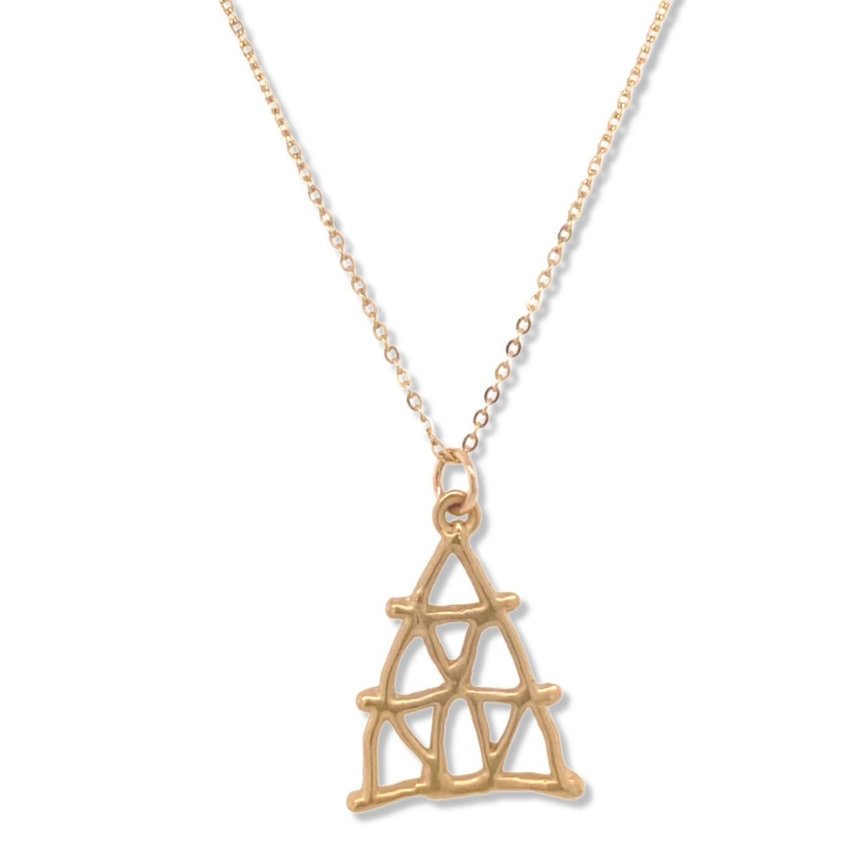 Aria Doodle Necklace in Gold | KSD Jewelry