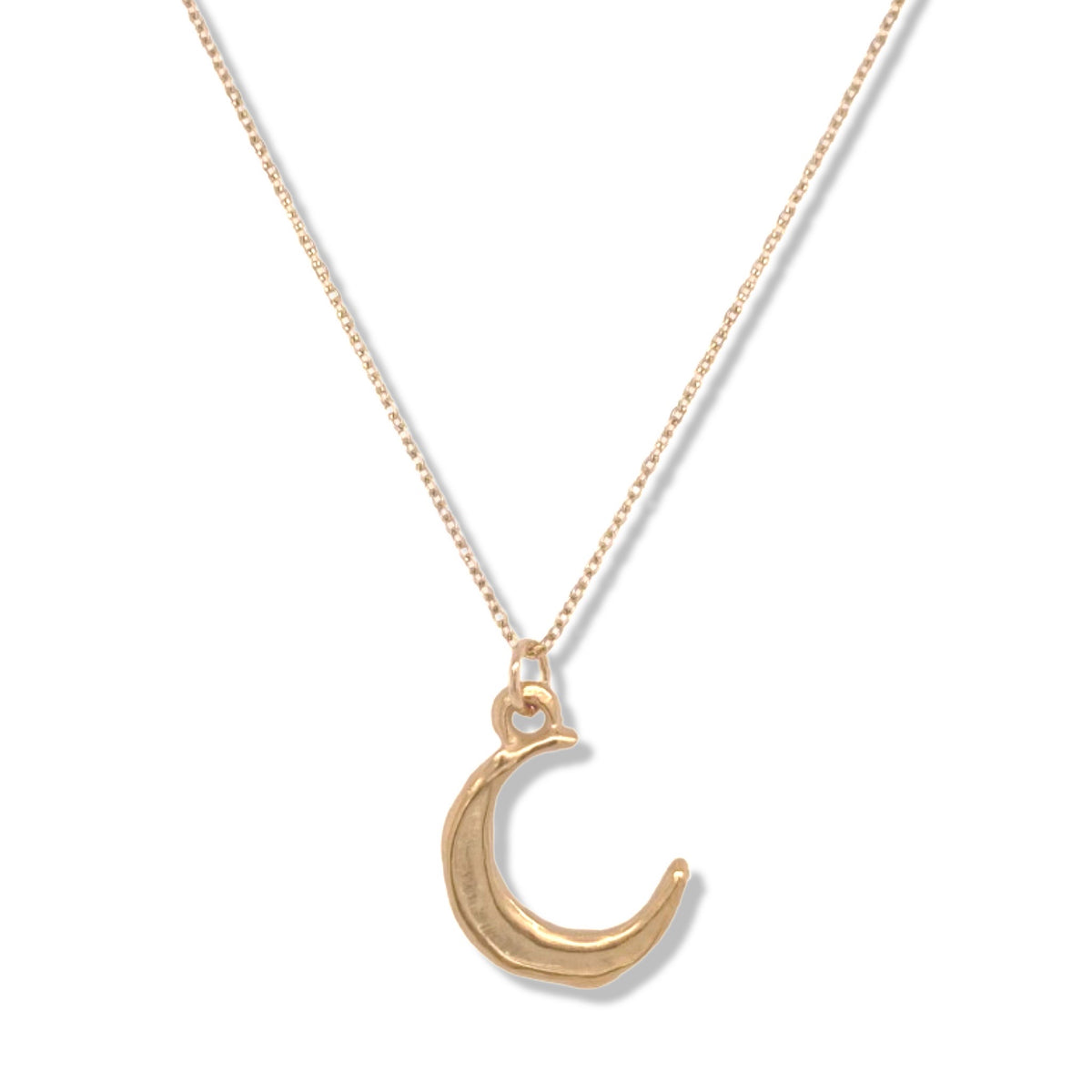 Cosmic Moon Charm Necklace in Gold | Keely SMith Jewelry | Nantucket