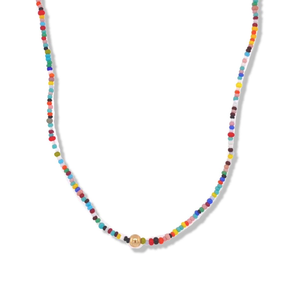 Multi color Beaded Necklace | Keely Smith Jewelry |Nantucket