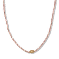 Rose Gold micro beaded choker | Keely Smith Jewelry | Nantucket