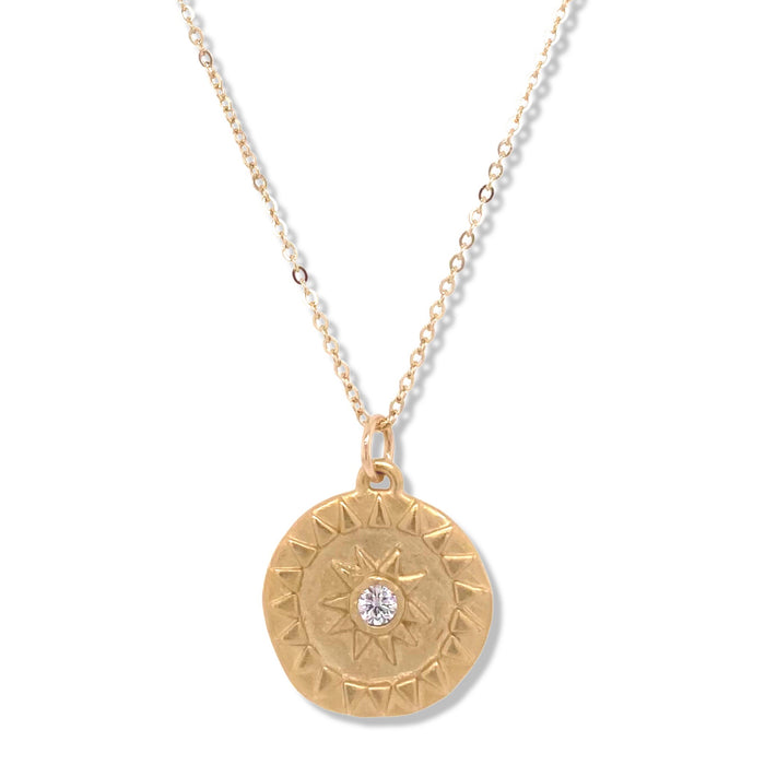 Sol Necklace in Gold | Keely Smith Jewelry | Nantucket
