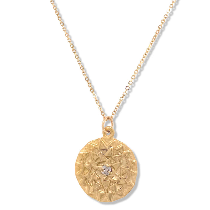 Surya Necklace in Gold | Keely Smith Jewelry