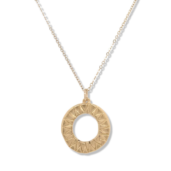 Tribal Loop Gold Necklace | Keely Smith Jewelry | Nantucket